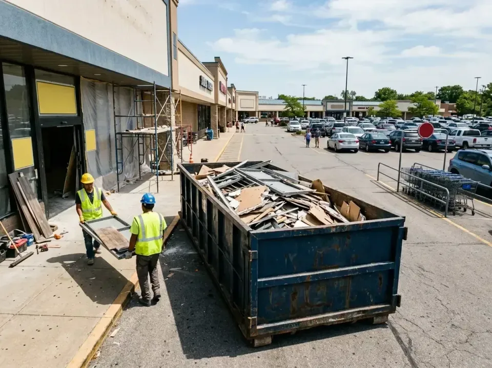 retail-store-renovation-debris-003 — frequently asked questions, Roll-off Dumpster Rentals in Eldridge, IA